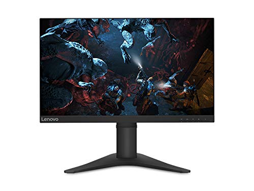 Lenovo G25 - Monitor de 25" (Pantalla FullHD, 2560 x 1440 pixeles, tiempo de respuesta de 1ms, HDMI+DP, TN, FreeSync) Color negro