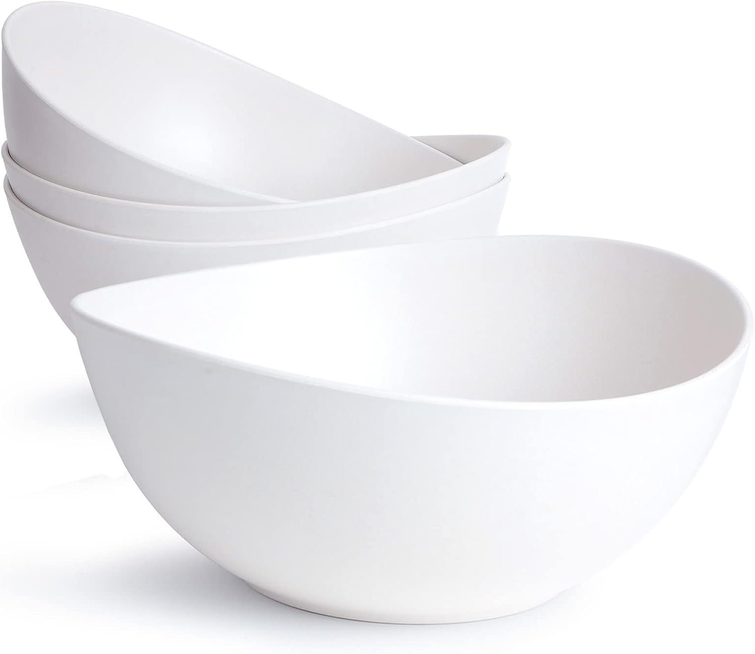 NUOLUX Glass Serving Bowl, Transparent Salad Bowl With Lid And Handle - View #10