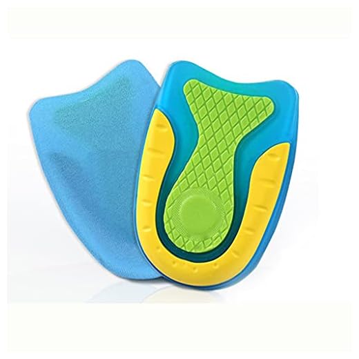 YLQGS Gel innersula silikon för kvinnor man klack kudde sulor sålar lindra fot smärta spår support sko panna högklackat unisex (Size : L Men)