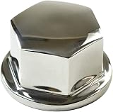 MARINE CITY 316 Grade Polished Stainless Steel Thread Steering Wheel Mounting Nut 20-1/2 Inches for