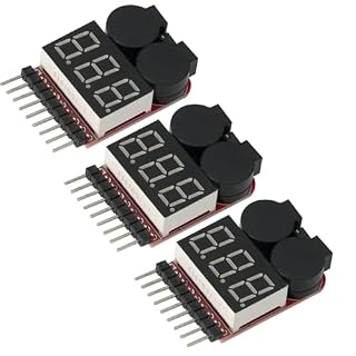Aywhp testeur LiPo 1S à 8S avec alarme basse tension