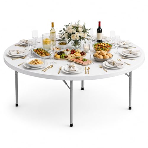 60" Round Commercial Banquet Table