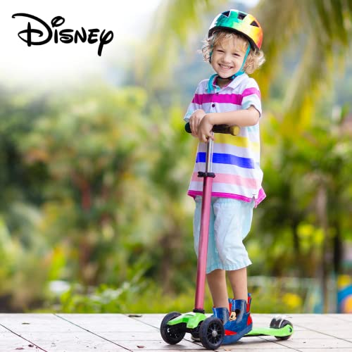 Disney Mickey Mouse Kids' Mid-Height Waterproof Rubber Boots – Easy Slip-On – Boys and Girls – Toddler/Little Kid Sizes3
