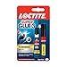 Loctite Super Glue-3 Spécial plastiques, colle forte pour tout plastique, colle transparente à séchage immédiat, tube de colle 2 g et stylo activateur 4 ml
