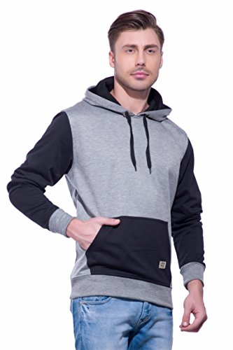Image of Alan Jones Clothing Men's Cotton Hooded Neck Sweatshirt