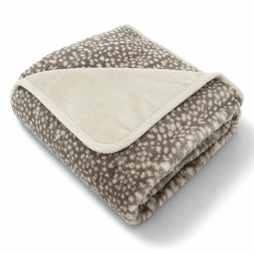 Waterproof Dog Blanket for Cats & Dogs, Washable Couch Cover, Reversible Furniture Protector Blanket, Large Soft Sherpa Fleece, Couch Protector, Pet Throw Blankets, 60" x 70"