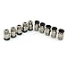 Witbot PC4-M10 Male Straight Pneumatic PEFE Tube Push In Quick Fitting Connector for E3D-V6 Long-Distance Bowden Extruder 3D Printer (Pack of 10pcs)