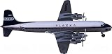 ACE HOBBY for AeroClassics for Alaska Airlines for Douglas DC-6 N6118C 1:400 Aircraft Pre-Built Airliner Model Display