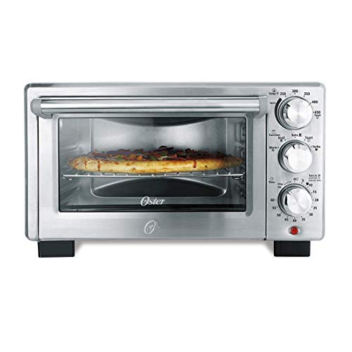 Oster Designed For Life 6-Slice Toaster Oven, Silver #TOP1
