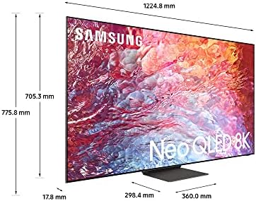 Samsung 55 Inch QN700B Neo QLED 8K Smart TV (2022) - True 8K Picture With Quantum Matrix Technology & Alexa Built In, Dolby Atmos Audio, Anti Reflection Screen, Ultrawide Gameview & Multi View