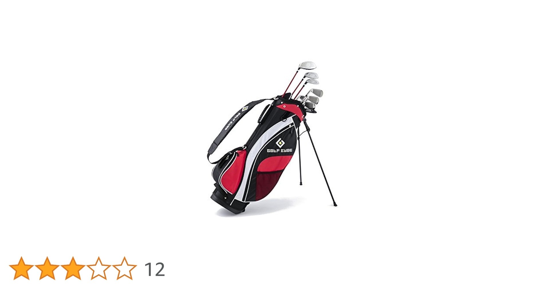 ビギナー向けGOLF CUBE ゴルフキューブ 10本組キャディバッグ付セット Amazon.co.jp: GOLF CUBE(ゴルフ キューブ) クラブセット CG-7