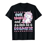 Funny Unicorn Smart Dramatic Girls Toddler Girl