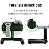 Mechanical Watch Timing Tester, Mechanical Watch Calibration Tool with 6 Test Items and 6 Adjustable Measurement Directions, 360 Swing Capabilities, Fast and Accurate, for Watch Shop