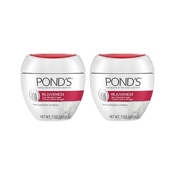 Ponds-Rejuveness-Anti-Wrinkle-Cream-Twin-Pack-2-Count-Packaging-may-vary Pond's Rejuveness Anti-Wrinkle Cream Twin Pack, 7 Ounce (Pack of 2)