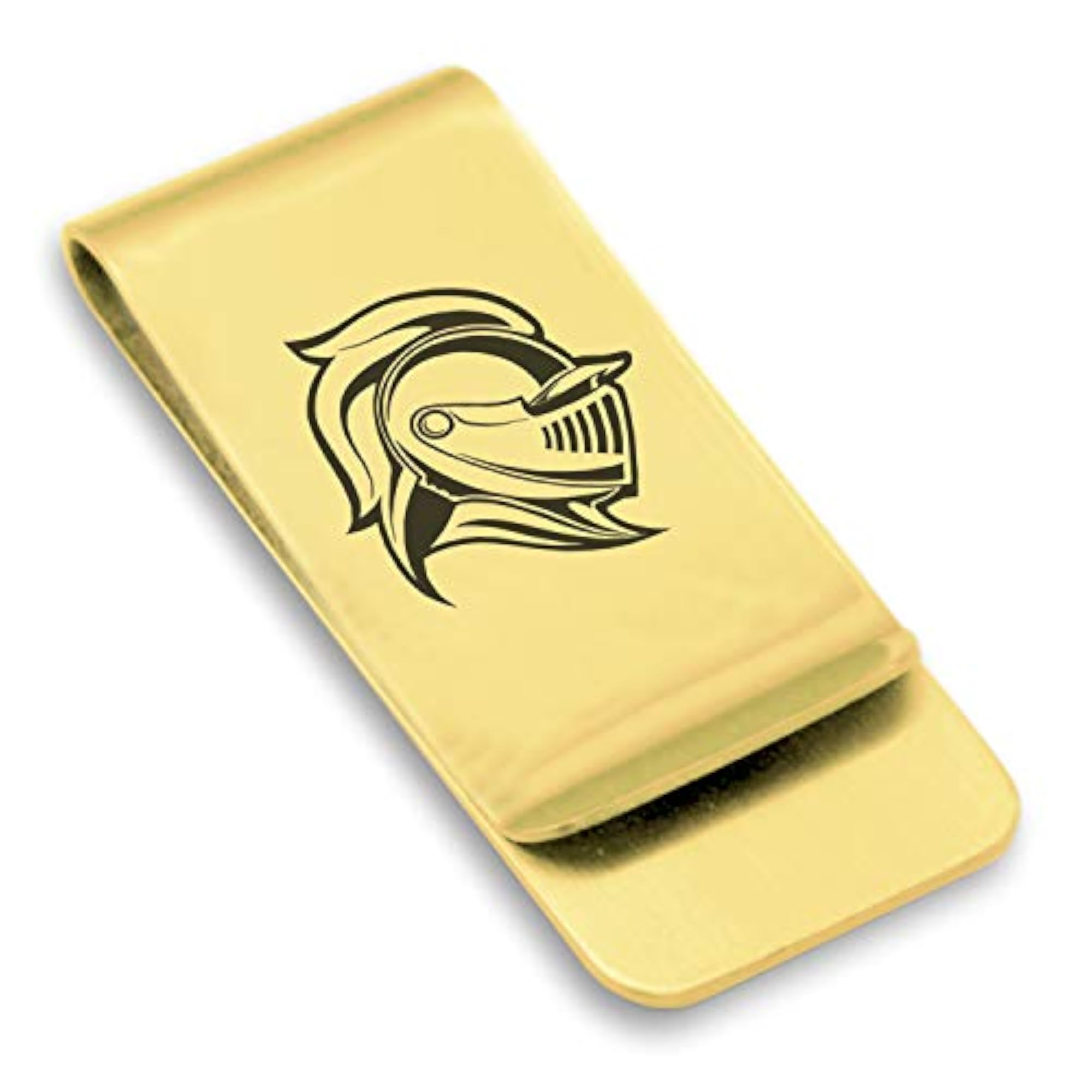 Stainless Steel Warrior Champions Classic Slim Money Clip Holder