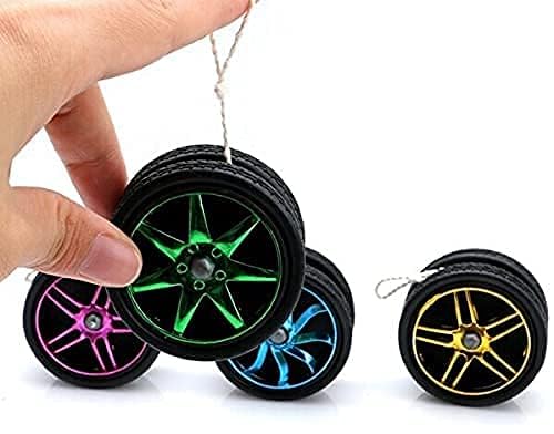AASA Yoyo with Finger Ring for Boys Set of 2 Pcs Multicolor (Random)