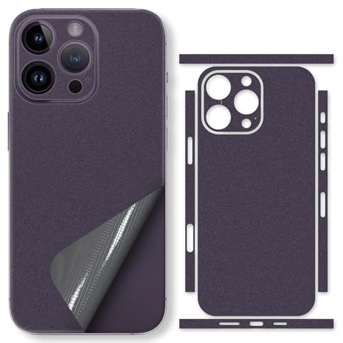 Autocollant vinyle iPhone 16 Promax 3M métallique violet foncé
