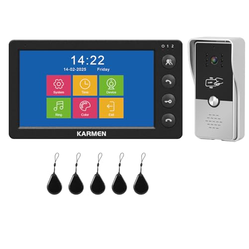 Karmen Sistema de Videoportero, Pantalla Interior de 7...