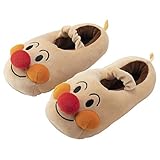 [アンパンマン] かわいい 履き心地 歩きやすい [ニッポンスリッパ] おしゃれ [キャラクター] ブラウン 茶色 14cm-16cm 240171 スリッパ ルームシューズ 拖鞋 室内 来客用 にも