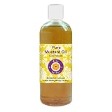 Deve Herbes puro olio di senape (Brassica Juncea) 100% naturale olio terapeutico pressato a freddo.
