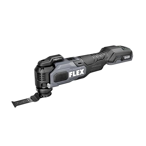 FLEX 24V Brushless Cordless Oscillating 20,000 OPM Multi-Tool, Battery and