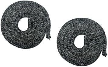 Replacement burner stove Fireproof gasket Glass Fiber 0003441 fits Vermont Castings Acclaim, Defiant, Encore, Intrepid, Intrepid II, Resolute and Vigilant 52" long2pack