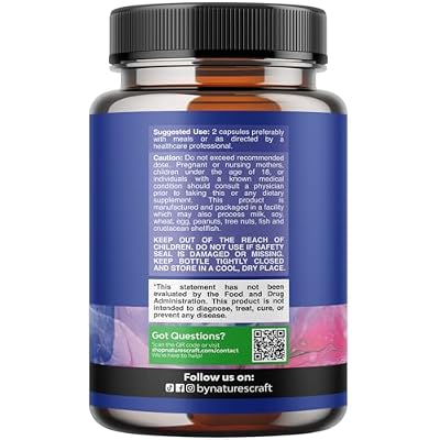 Natures Craft Candida Cleanse Body Detox for Women - Anti Overgrowth Gut Detox for Women with Caprylic Acid Black Walnut Wormwood and Oregano - Full Body Cleanse with Pre and Probiotics - 60 Count