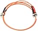 Price comparison product image StarTech.com 1m Fiber Optic Cable - Multimode Duplex 50/125 - LSZH - LC/ST - OM2 - LC to ST Fiber Patch Cable (50FIBLCST1), Orange