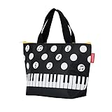 ピアノライン 保冷ランチバッグ 保温 アルミ蒸着 (水玉)