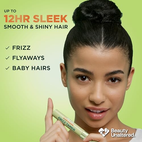 Garnier Fructis Sleek & Shine Shampoo (22 Fl Oz), Conditioner (21 Fl Oz) + Frizz Tamer (0.28 Fl Oz) Set for Frizzy, Dry Hair, Plant Keratin (3 Items), 1 Kit (Packaging May Vary) - image 2