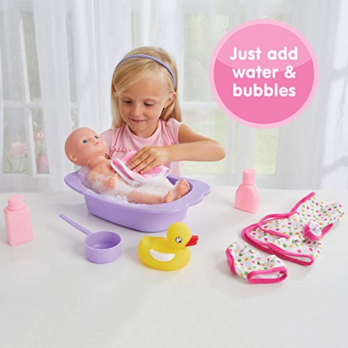 Kidoozie Bathtime Baby Muñeca de 12 Pulgadas con Accesorios miniatura 4