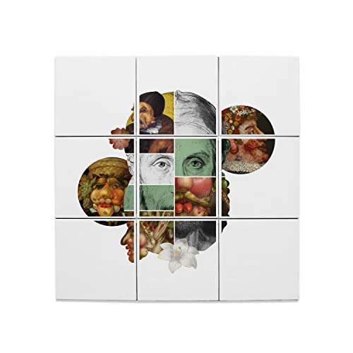 Carreaux céramique décoratifs Arcimboldo 15,2x15,2 cm lot de 9