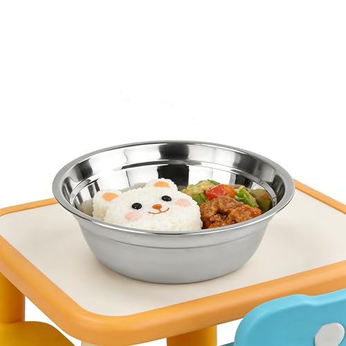 Set de 4 tazones de acero inoxidable 8.6 pulg miniatura 6