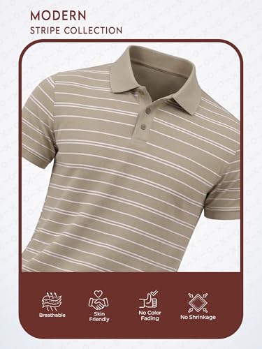 Image of fanideaz Branded Mens Half Sleeve Cotton Striped Polo T-Shirt for Mens || Polo Tshirt for Men || Branded Tshirt for Men
