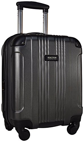Kenneth Cole Reaction Out of Bounds 16" Expandable 4-Wheel Spinner Upright Carry-On Suitcase (Charcoal)
