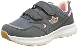 Obermaterial: Synthetik Lico Mädchen Penedo V Sneaker, grau/rosa, 32 EU