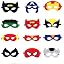Felt Superhero, 12 pieces