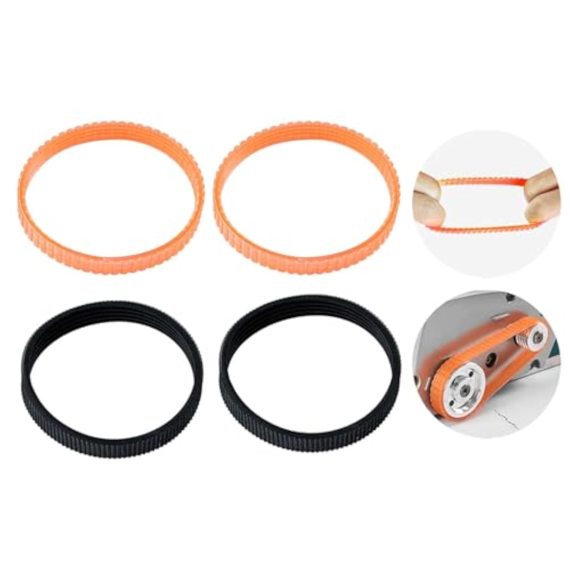 2 Pieces Planer Drive Belts for Electric Planer