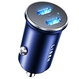 LISEN 90W Zigarettenanzünder USB C Verteiler (Tiefseeblau)