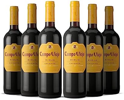 Campo Viejo Crianza Pack 6 botellas D.O.Ca Rioja Vino - 750 ml