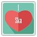 I Love Ska Heart Music Vinyl Decal Bumper Sticker/Pegatina