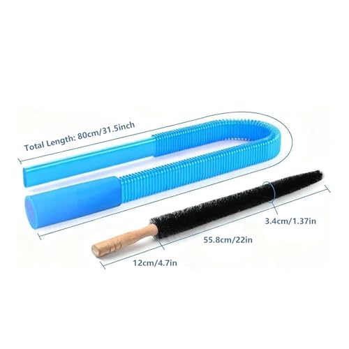 Kit de nettoyage pour conduit de sèche-linge avec manche ergonomique - 6