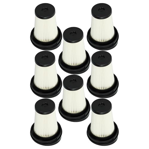 vhbw 8X Flachfaltenfilter kompatibel mit ETA 7449, 6449, 5449, 4449, 8449 Handstaubsauger, Staubsauger - Filterelement