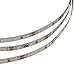 LEDwholesalers UL 16.4-ft Flexible LED Light Strip with 300xSMD2835 12-Volt 24-Watt, Warm White 3000K, 20105WW-30K