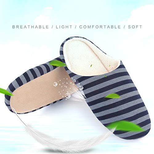 Pantufas JullyCAnnice de inverno de pelúcia macia para uso interno e em casa para mulheres/homens sa