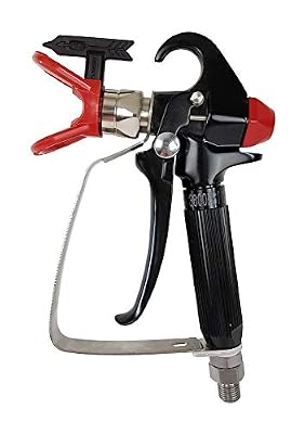 AeroPro 818C Airless Paint Spray Gun High Pressure 3600 PSI with 517 Reversible Nozzle Tip for Exterior Paint/Primer, with Swivel Joint for Airless Paint Sprayers M1 & M3, Paint Sprayer Accessories