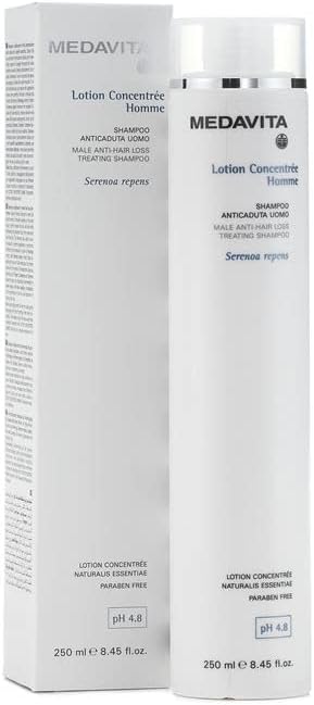 Medavita Lotion Concentree Homme Anti-Hair Loss Shampoo, 250 ml