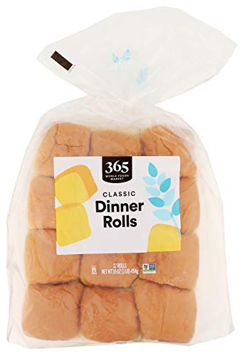 365 By Whole Foods Market, Rolls Dinner Classic 12 Count, 16 Ounce #TOP10