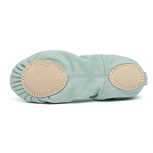 Girls Ballet Dance Shoes Gymnastic Practice Flats Green 11.5 M Us Little Kid #TOP3