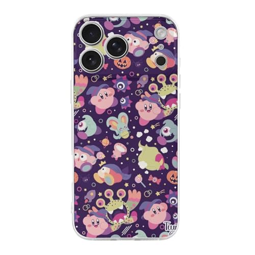JUJUYTFCBF �X�}�z�P�[�X �s�N�~�� ���̃J�[�r�B iPhone 17 Pro Max �Ή��� �P�[�X �ϏՌ� TPU ���^ �A�C�t�H���P�[�X ���h�~ �w��h�~ ���������� �l�C �L�����N�^�[ ������� �v���[���g Transparent-styl